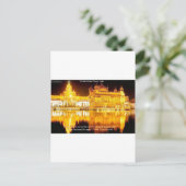インドの黄金寺院 シク教 ギフト&Tシャツ ポストカード (スタンド正面)