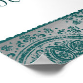 インドの22.5x7.5インチパーソナライズされたバナーの夜 ポスター (角)