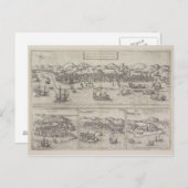 インドの4都市 ポストカード (正面/裏面)