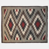 インドの(模倣された)フリースブランケット フリースブランケット (正面(横))