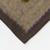 インドの(模倣された)フリースブランケット フリースブランケット (角)