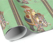 インドのDECORATED ROYAL ELEPHANT君主の ラッピングペーパー (ロールコーナー)