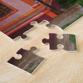 インドのParra Mahadev Temple。 ジグソーパズル (側面)