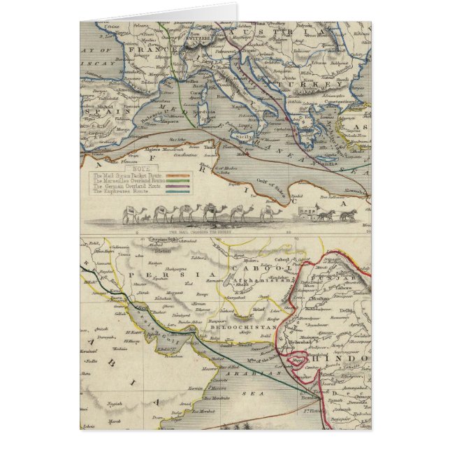 インドへの陸路 (正面)