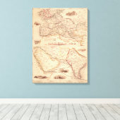 インドへの陸路 キャンバスプリント (インサイチュ (ウッドフロア))