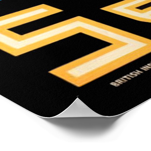 インドを参照 ポスター (角)