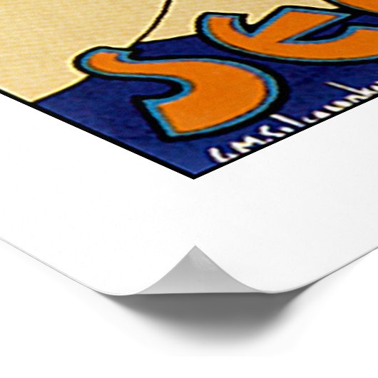 インドを参照 – Ajanta Freescoes ポスター (角)