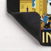 インドを見て下さい マウスパッド (コーナー)