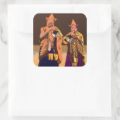 インドを見る スクエアシール (バッグ)