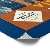 インドを訪れる ポスター (角)