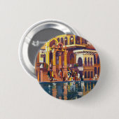 インドを訪れる 缶バッジ (正面&裏面)