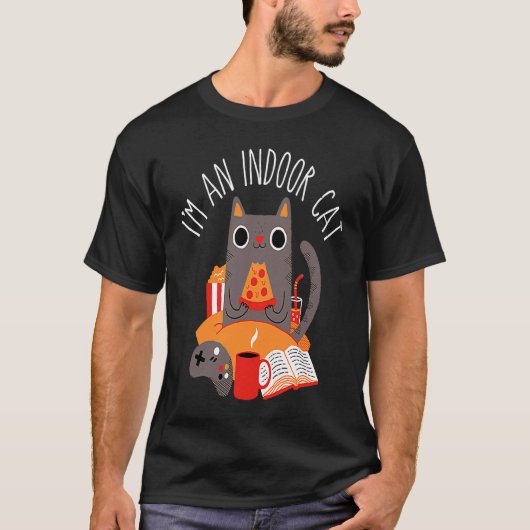 インドアキャット Tシャツ (正面)