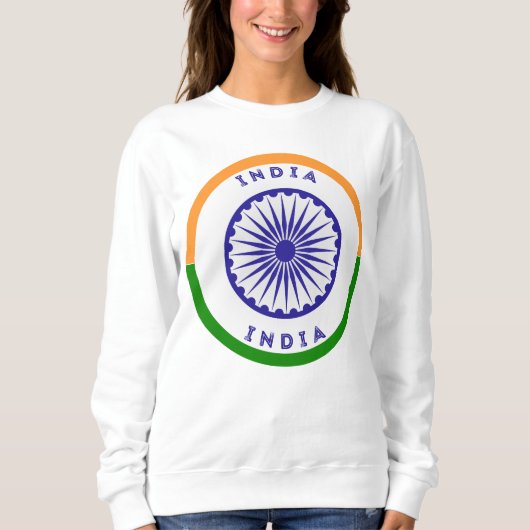 インドアショカチャクラサークル スウェットシャツ (正面)