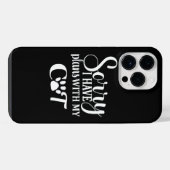 インドアペット子猫 iPhoneケース (裏面横)