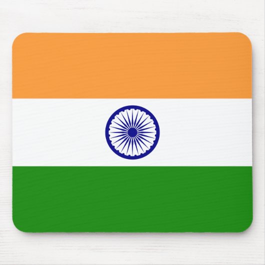 インドインディアン国旗 マウスパッド (正面)