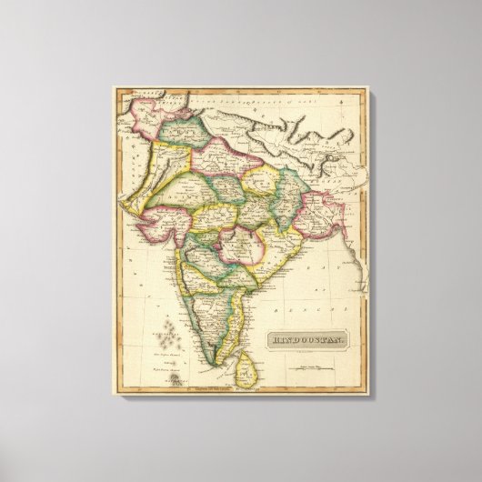 インドオスタン3 キャンバスプリント (正面)