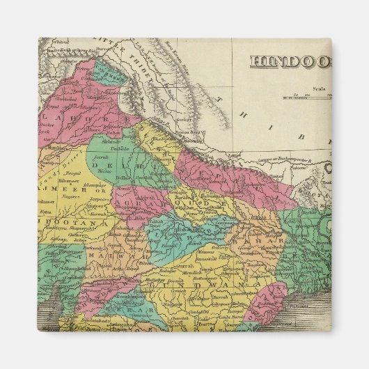 インドオスタン3 マグネット (正面)