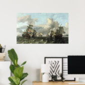 インドオランダ艦隊1675年 ポスター (ホームオフィス)