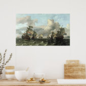 インドオランダ艦隊1675年 ポスター (キッチン)