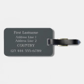 インドカスタム荷物札 ラゲッジタグ (裏面横)