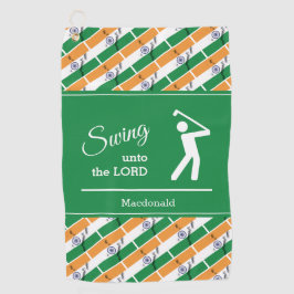 インドカスタム ゴルフタオル