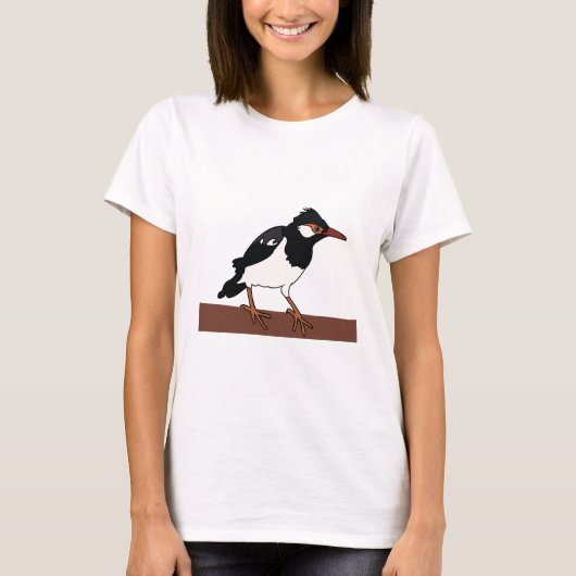 インドクビハシバラタカシラ Tシャツ (正面)