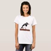 インドクビハシバラタカシラ Tシャツ (正面フル)