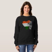 インドクリケット スウェットシャツ (正面フル)