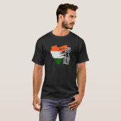 インドクリケット Tシャツ (正面フル)