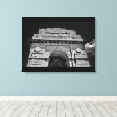 インドゲート キャンバスプリント (インサイチュ (ウッドフロア))