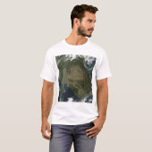 インドシナの衛星観測 Tシャツ (正面フル)