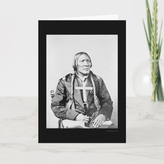 インドシャイエンヌ少しローブ1870年 カード (正面)
