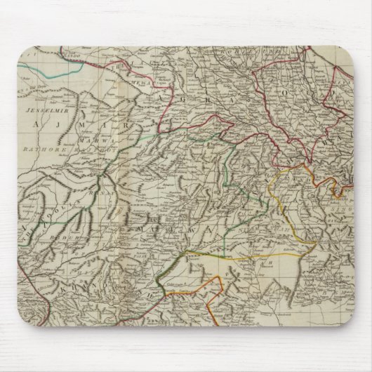 インドスタン北部 マウスパッド (正面)