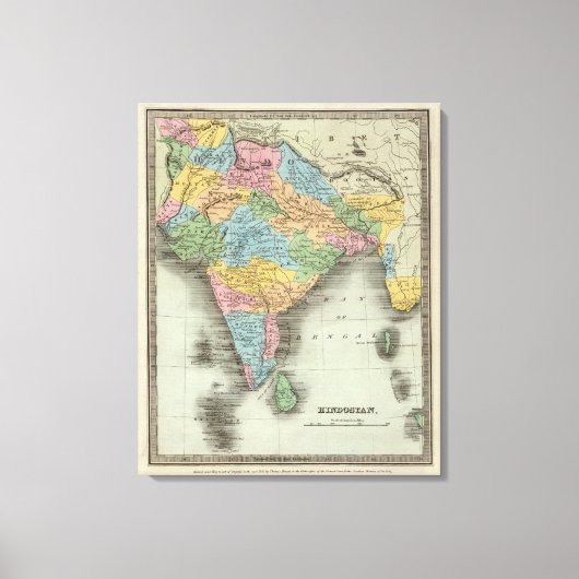 インドスタン2 キャンバスプリント (正面)