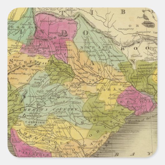 インドスタン3 スクエアシール (正面)