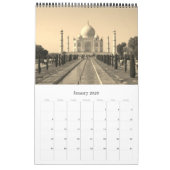 インドセピア2026 カレンダー (1月 2026)