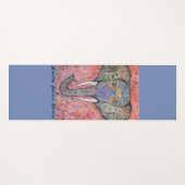 インドゾウのヨガのマット ヨガマット (正面(横))