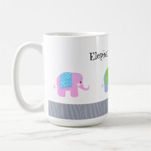 インドゾウはかっこいい コーヒーマグカップ