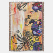 インドゾウパレード スローブランケット (正面縦)