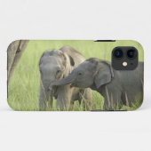 インドゾウ / アジアゾウの子供 Case-Mate iPhoneケース (裏面(横))