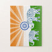 インドゾウ ジグソーパズル (縦)