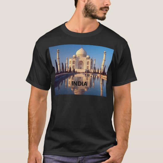インドタージ・マハルアンジー Tシャツ (正面)