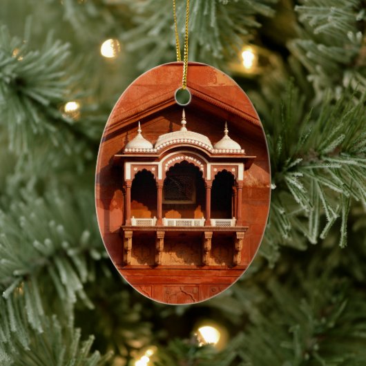 インドテンプルウォール セラミックオーナメント (ツリー)