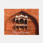 インドテンプルウォール ドアマット (正面)