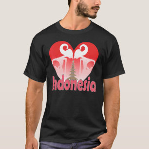 インドネシアおみやげ女男性へ性 Tシャツ