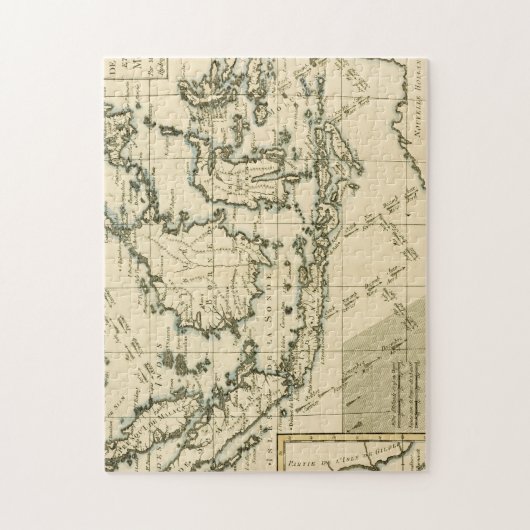 インドネシアおよびフィリピン ジグソーパズル (縦)