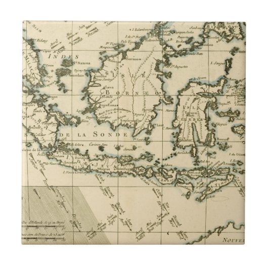 インドネシアおよびフィリピン タイル (正面)