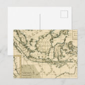 インドネシアとフィリピン ポストカード (正面/裏面)