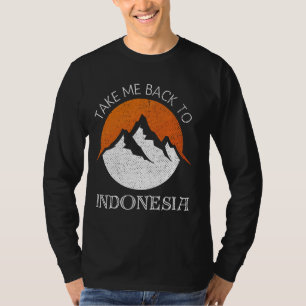 インドネシアに戻るヴィンテージインドネシアVacati Tシャツ