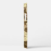 インドネシアのろうけつ染めのモチーフで、動植物のパッテ Case-Mate iPhoneケース (裏面 / 右)